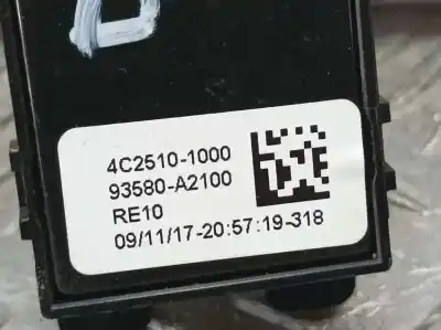 Second-hand car spare part right front power window switch for kia ceed business oem iam references 93580a2100  