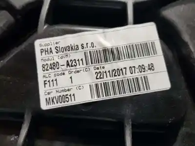 Second-hand car spare part passenger side right window regulator for kia ceed business oem iam references 82480a2311  6 pins