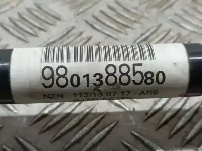 Second-hand car spare part front left transmission for citroen c3 collection oem iam references 9801388580  