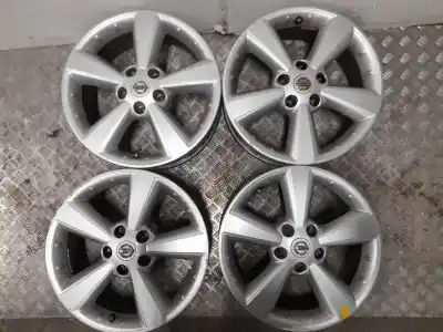 Pezzo di ricambio per auto di seconda mano Set Di Cerchione In Lega per NISSAN QASHQAI+2 (JJ10) Acenta Riferimenti OEM IAM 6,5X17 5 TORN ET 40  