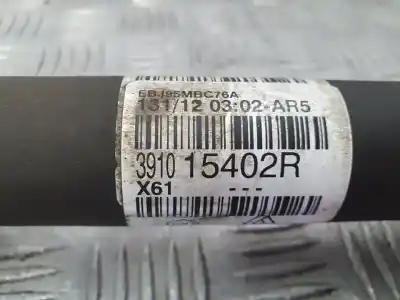 Peça sobressalente para automóvel em segunda mão transmissão dianteira esquerda por renault kangoo expression referências oem iam 391015402r  