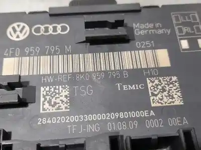 Автозапчасти б/у электронный модуль за audi q7 (4l) v6 3.0 tdi (176kw) clean diesel ambiente ссылки oem iam 4f0959795m  
