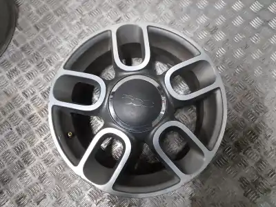 İkinci el araba yedek parçası tekerlek seti için fiat nuova 500 (150) lounge oem iam referansları  aluminio 6x15 4 torn et 35 