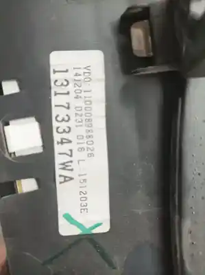 Peça sobressalente para automóvel em segunda mão quadrante por opel combo familiar referências oem iam 13173347wa  110008988026