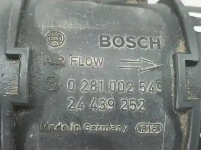 Second-hand car spare part flowmeter for opel combo familiar oem iam references 24439252  0281002549