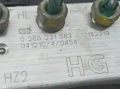 Peça sobressalente para automóvel em segunda mão abs por opel combo familiar referências oem iam 13182319  0265231583