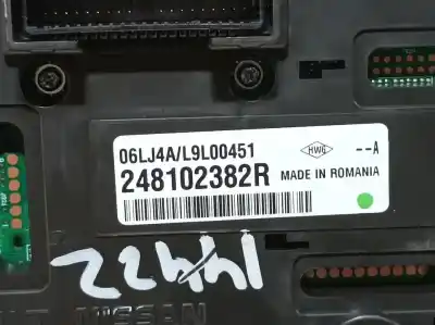 Peça sobressalente para automóvel em segunda mão quadrante por renault clio v business referências oem iam 248102382r  