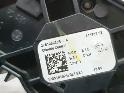 Peça sobressalente para automóvel em segunda mão comando de sofagem (chauffage / ar condicionado) por renault clio v business referências oem iam 275100936r  41576302