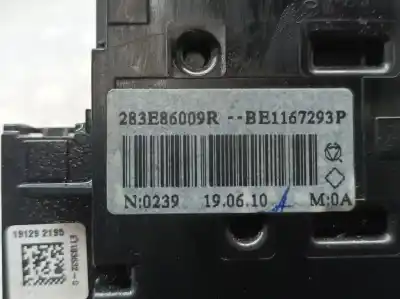 Second-hand car spare part multifunction switch for renault clio v business oem iam references 283e86009r  