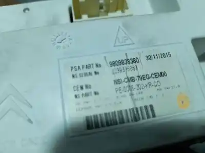 Peça sobressalente para automóvel em segunda mão quadrante por peugeot 308 style referências oem iam 9809838380  