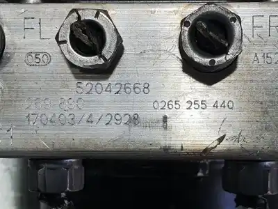 Peça sobressalente para automóvel em segunda mão abs por abarth nuova 500 (150) 595 turismo referências oem iam 5204268  0265255440