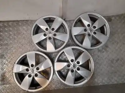 Pièce détachée automobile d'occasion jeu de jantes pour renault megane ii berlina 5p dynamique références oem iam  aluminio 6 , 5x16 5 torn et 47 , 5 