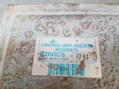 Автозапчасти б/у блок управления двигателем за mitsubishi montero (v80/v90) 3.2 di-d cat ссылки oem iam 8633a015  11581114040