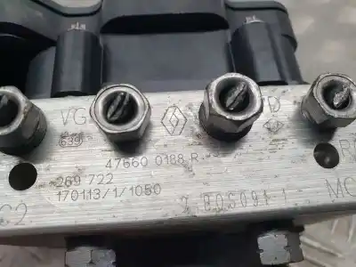 Peça sobressalente para automóvel em segunda mão abs por renault clio iv authentique referências oem iam 476600188r  269722