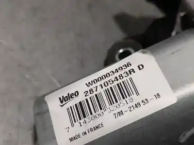 Second-hand car spare part rear windshield wiper motor for renault clio iv dynamique oem iam references 287105483r  w000034936