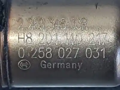 Peça sobressalente para automóvel em segunda mão sonda lambda por renault clio iv limited referências oem iam 226934803r  0258027031