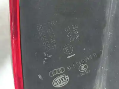 Second-hand car spare part left tailgate light for audi a4 berlina (b8) e oem iam references 8k5965095b  