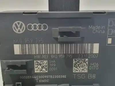 Second-hand car spare part electronic module for audi a4 berlina (b8) básico oem iam references 8k0959795  