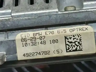 Автозапчасти б/у gps-навигационная система за bmw x5 (e70) 3.0d ссылки oem iam 492274782  15612071
