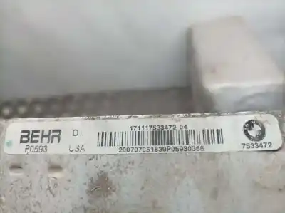 Pezzo di ricambio per auto di seconda mano radiatore d acqua per bmw x5 (e70) 3.0d riferimenti oem iam 7533472  p0593