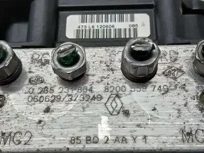 Peça sobressalente para automóvel em segunda mão abs por renault clio iii confort dynamique referências oem iam 8200559749  0265231804