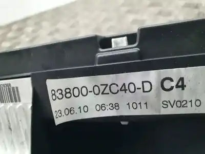 Peça sobressalente para automóvel em segunda mão quadrante por toyota auris active referências oem iam 838000zc40d  a2c53358728