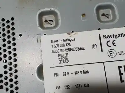 Second-hand car spare part gps navigation system for suzuki vitara (ly) 1.6 ddis (apk 416d) oem iam references 7505000425  