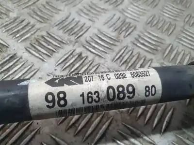 Pezzo di ricambio per auto di seconda mano trasmissione anteriore sinistra per citroen c-elysée exclusive riferimenti oem iam 9816308980  6083527