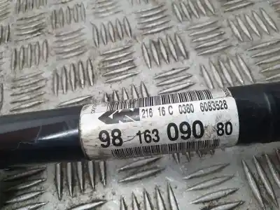 Second-hand car spare part front right transmission for citroen c-elysée exclusive oem iam references 9816309080  6083528