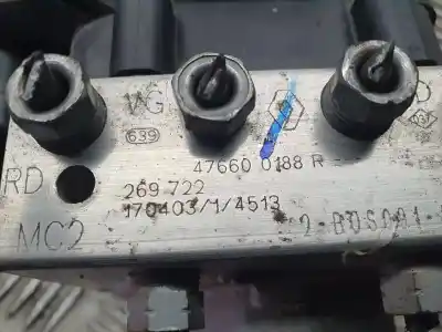 Peça sobressalente para automóvel em segunda mão abs por renault clio iv business referências oem iam 476600188r  269722