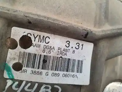 Pezzo di ricambio per auto di seconda mano differenziale posteriore per ssangyong rexton 270 xvt limited riferimenti oem iam mr3886g  