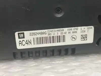 Second-hand car spare part multifunction display for chevrolet orlando lt oem iam references 22824480g  a2c31406500