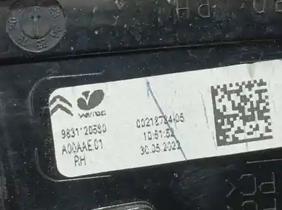 Second-hand car spare part right tailgate light for citroen c4 feel pack oem iam references 9831120580  