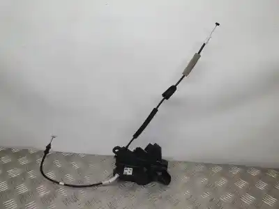 Second-hand car spare part left front door lock for citroen c4 feel pack oem iam references 9832796880