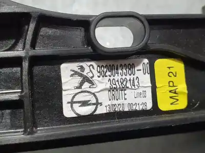 Second-hand car spare part passenger side right window regulator for opel corsa c edition oem iam references 9829043380  39182143
