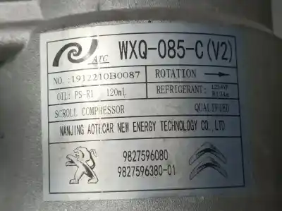 Pezzo di ricambio per auto di seconda mano compressore aria condizionata per opel corsa c edition riferimenti oem iam 9827596080  1912210b0087