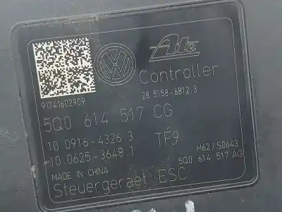 Second-hand car spare part abs for audi a3 (8v) ambiente ultra oem iam references 5q0614517cg  10022009984