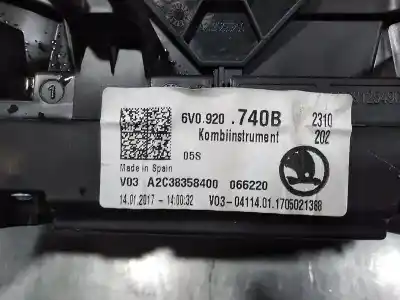 Автозапчасти б/у приборная доска за skoda fabia combi active ссылки oem iam 6v0920740b  a2c38358400 Автозапчасти б/у приборная доска за skoda fabia combi active ссылки oem iam 6v0920740b  a2c38358400