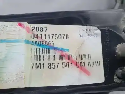 Peça sobressalente para automóvel em segunda mão espelho retrovisor esquerdo por ford galaxy (vy) ghia referências oem iam 7m1857501cm  0411175070