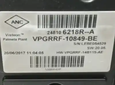 Peça sobressalente para automóvel em segunda mão quadrante por renault clio iv business referências oem iam 248106218ra  vpgrrf10849be