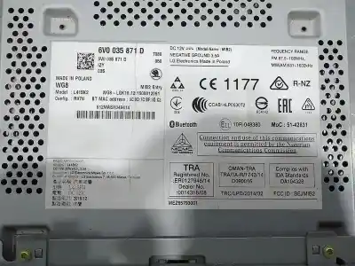 Автозапчасти б/у gps-навигационная система за skoda fabia combi active ссылки oem iam 6v0035871d   Автозапчасти б/у gps-навигационная система за skoda fabia combi active ссылки oem iam 6v0035871d
