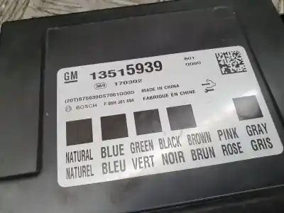 Pezzo di ricambio per auto di seconda mano modulo elettronico per opel corsa e business riferimenti oem iam gm13515939  f00hj01694