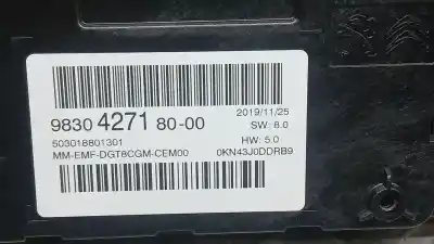 Pièce détachée automobile d'occasion système de navigation gps pour opel grandland x design line références oem iam 9830427180 503018801301 