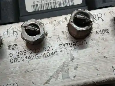 Peça sobressalente para automóvel em segunda mão abs por fiat panda (169) 1.2 8v dynamic referências oem iam 51799595  0265232021