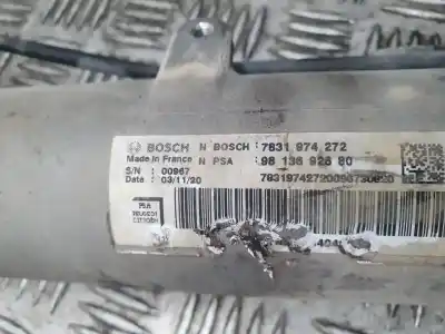 Second-hand car spare part steering rack for citroen jumpy furgon control m oem iam references 9813692680  7831974272
