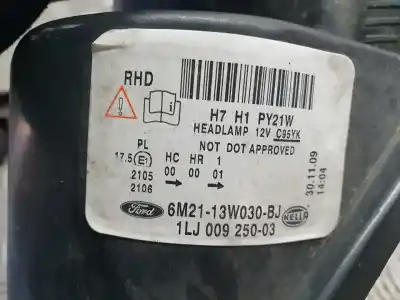 Second-hand car spare part left headlight for ford galaxy (ca1) ghia oem iam references 1lj00925003  6m2113w030bj