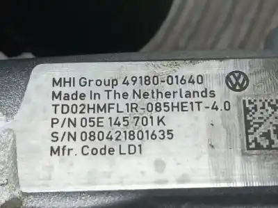 Second-hand car spare part turbocharger for seat ateca (kh7) 1.5 16v tsi act oem iam references 05e145701k  4918001640