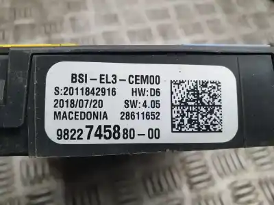 İkinci el araba yedek parçası röle/sigorta kutusu için peugeot expert furgón pro standard oem iam referansları 9822745880  28611652