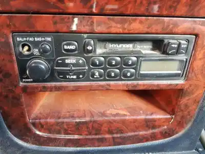 Pezzo di ricambio per auto di seconda mano impianto audio / radio cd per mitsubishi galloper (hyundai) 2.5 turbodiesel riferimenti oem iam   