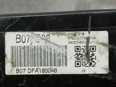Peça sobressalente para automóvel em segunda mão comando de sofagem (chauffage / ar condicionado) por kia carnival 2.9 crdi vgt active referências oem iam dfa180048  
